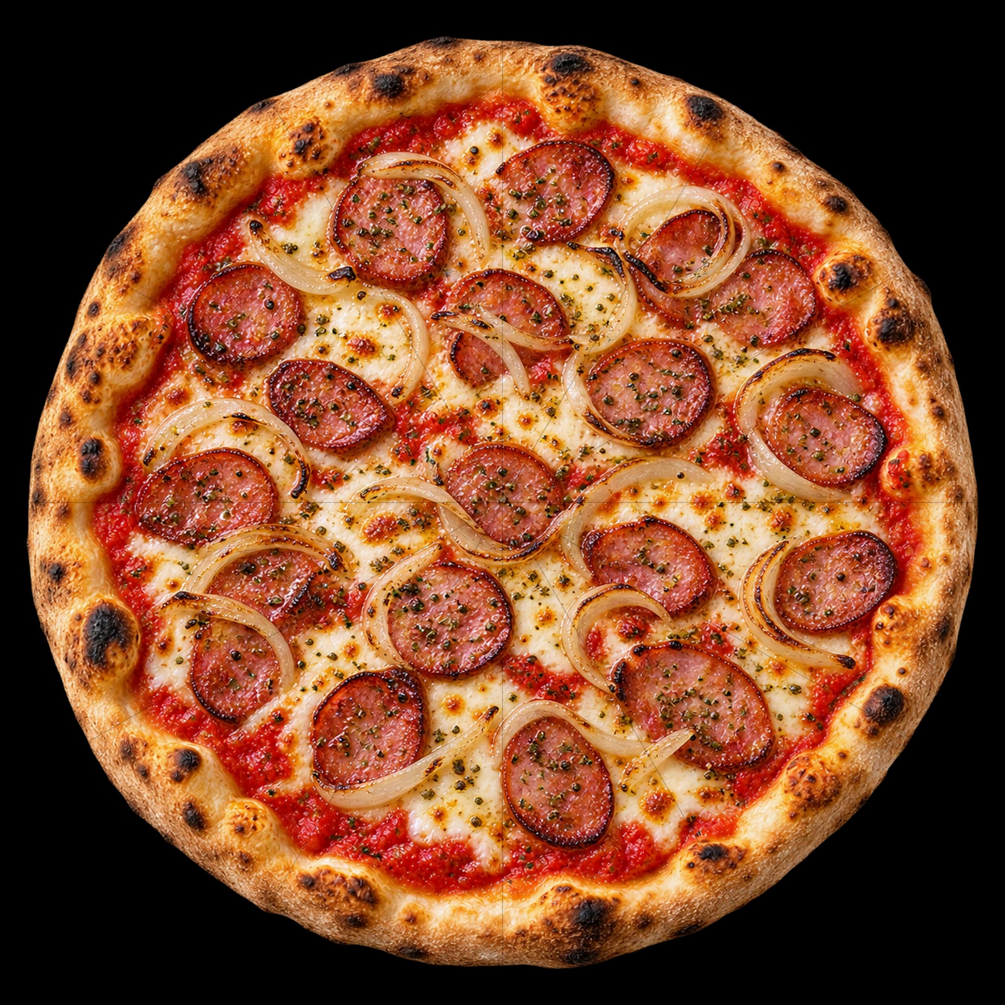 Pizza inteira de Calabresa