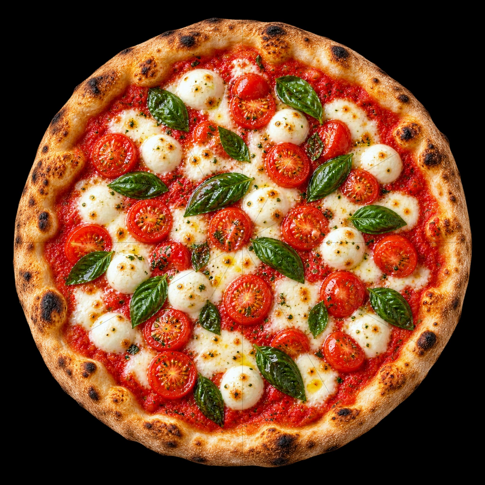 Pizza inteira de Caprese