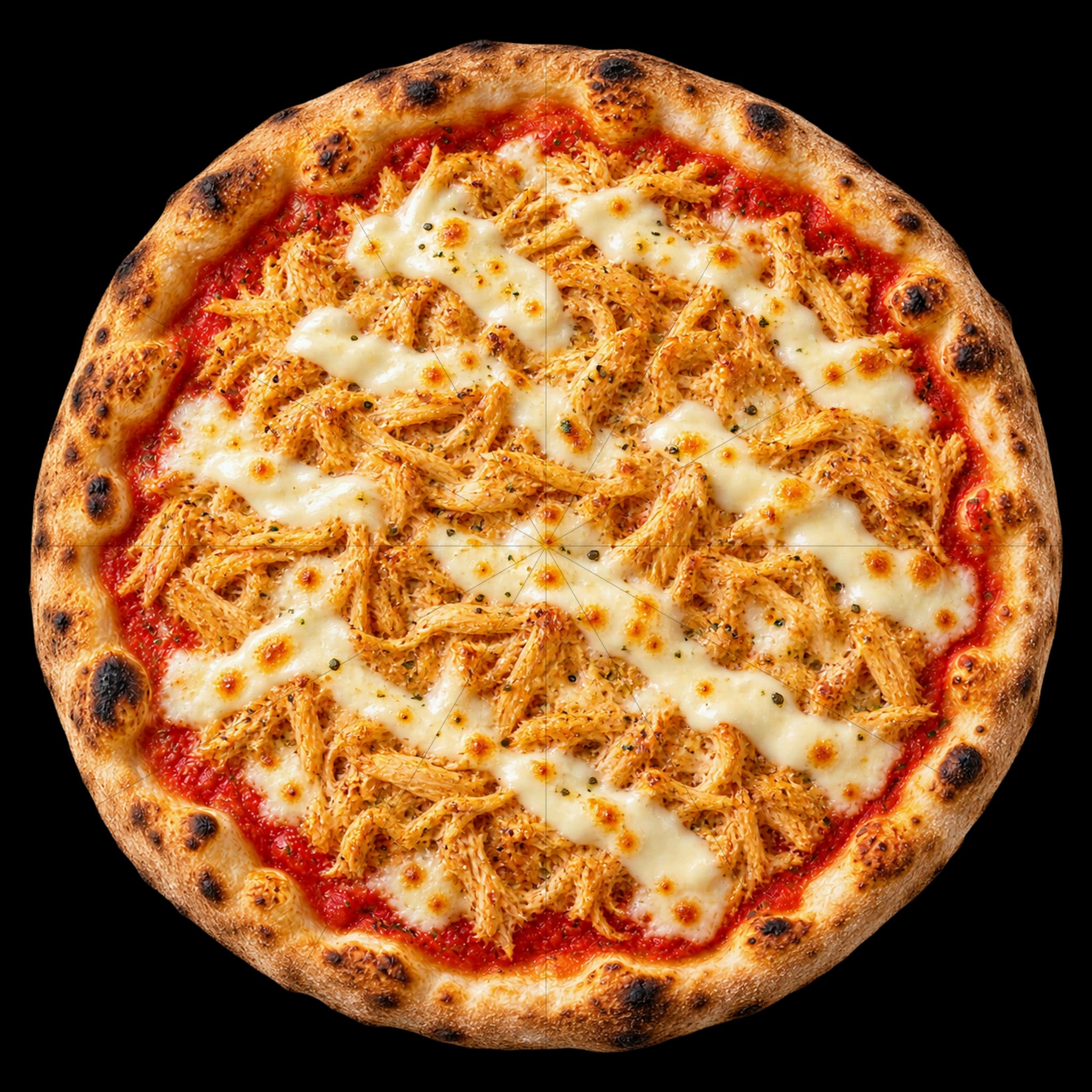 Pizza inteira de Frango cremoso