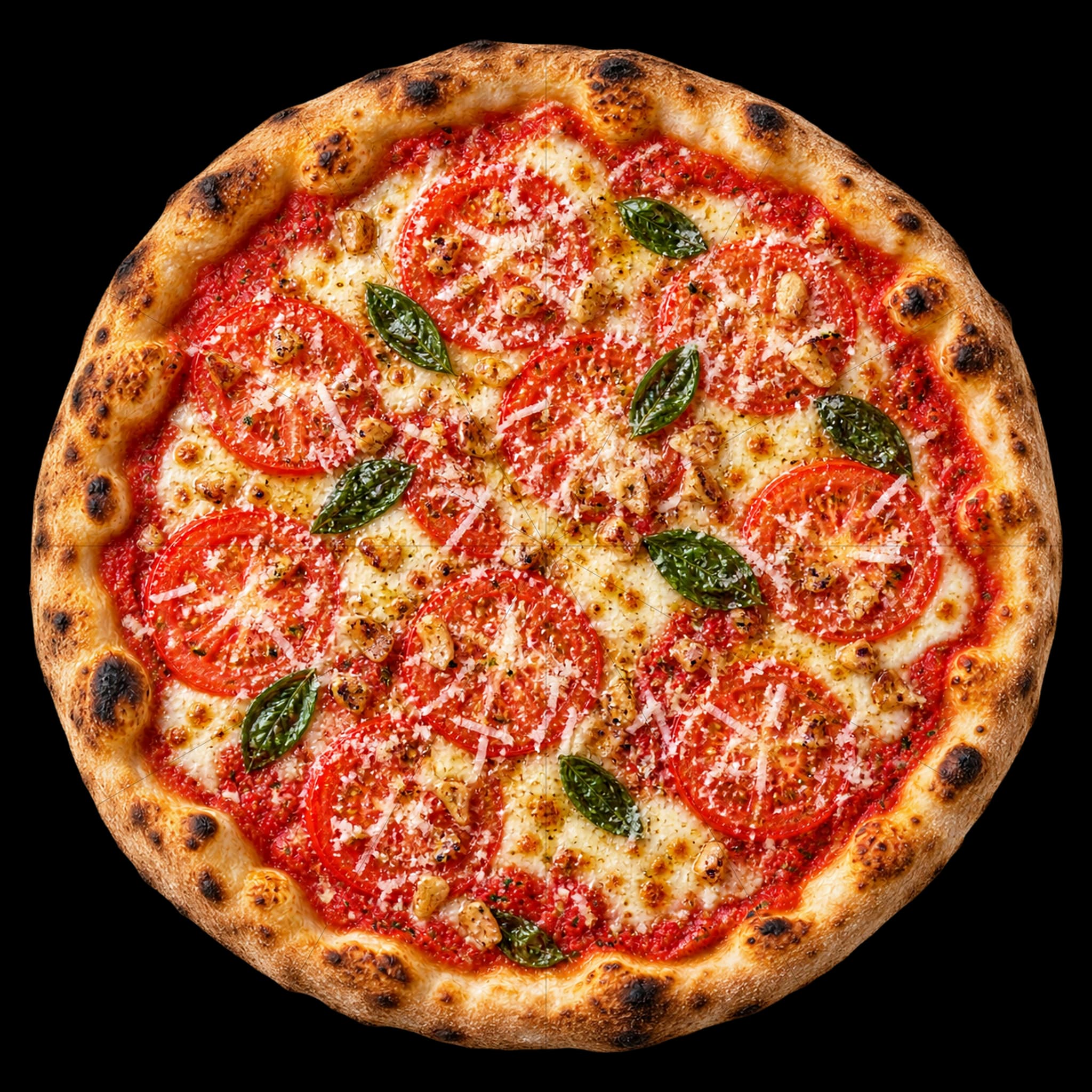 Pizza inteira de Napolitana