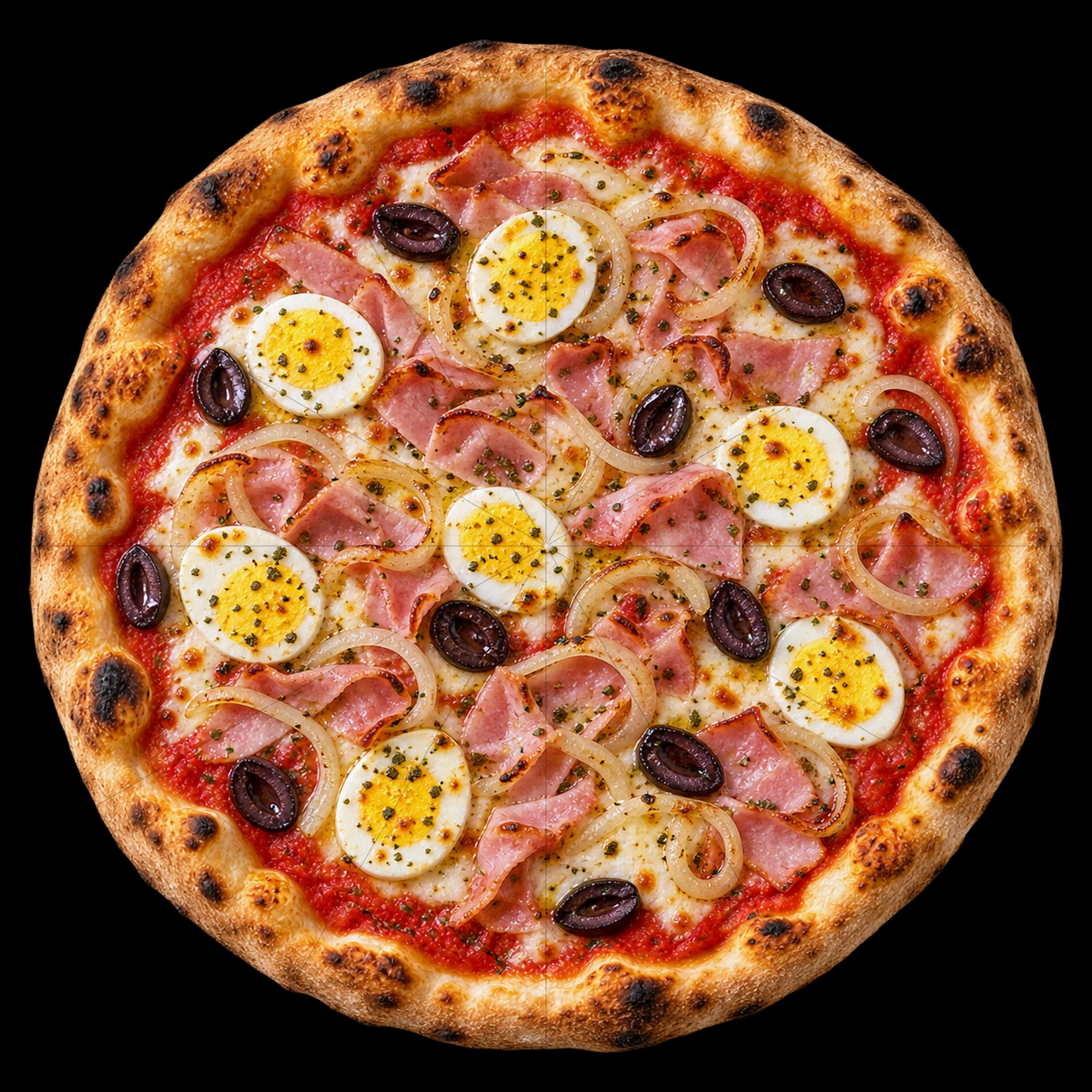 Pizza inteira de Portuguesa